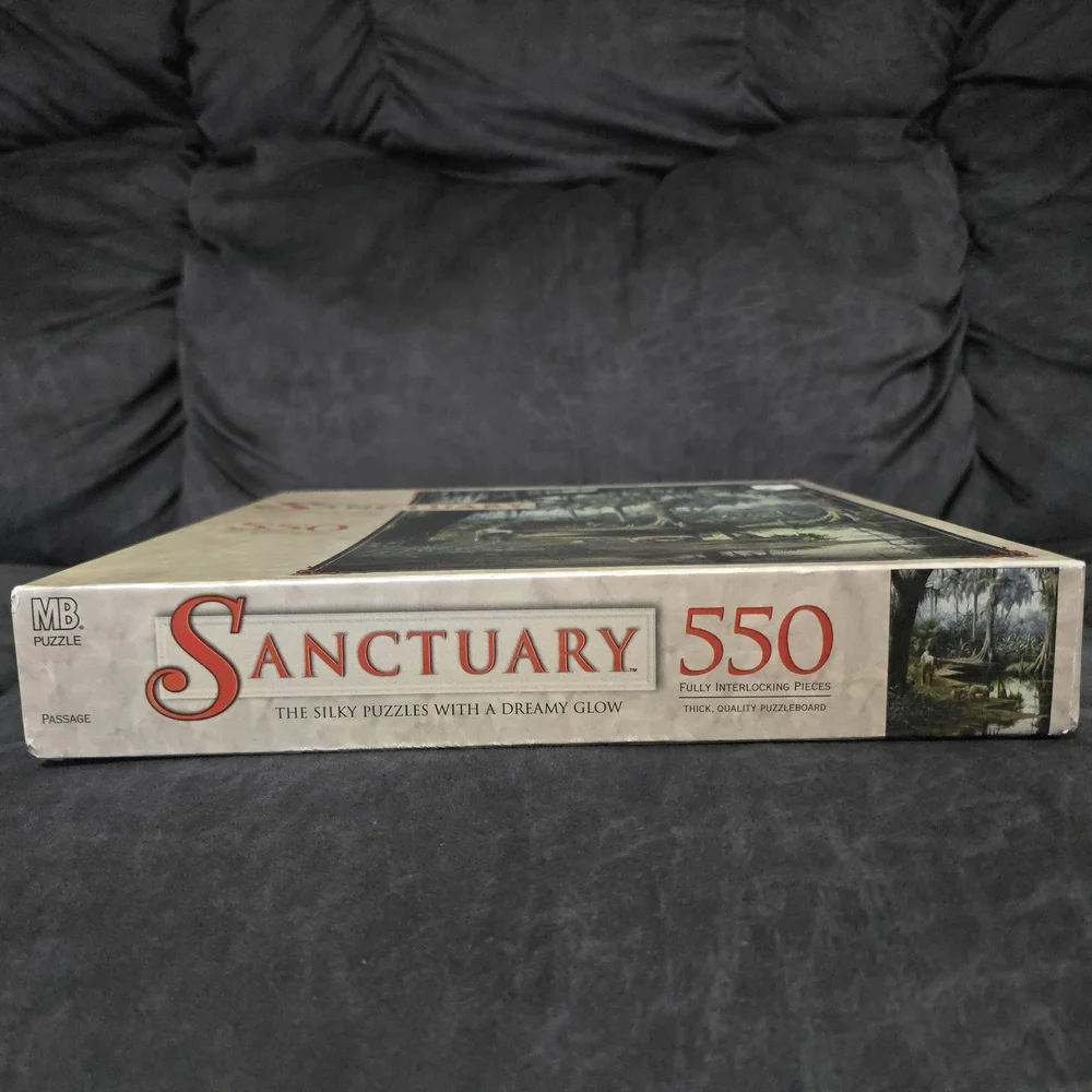 Sanctuary 550-Piece Puzzle - Green and Blue